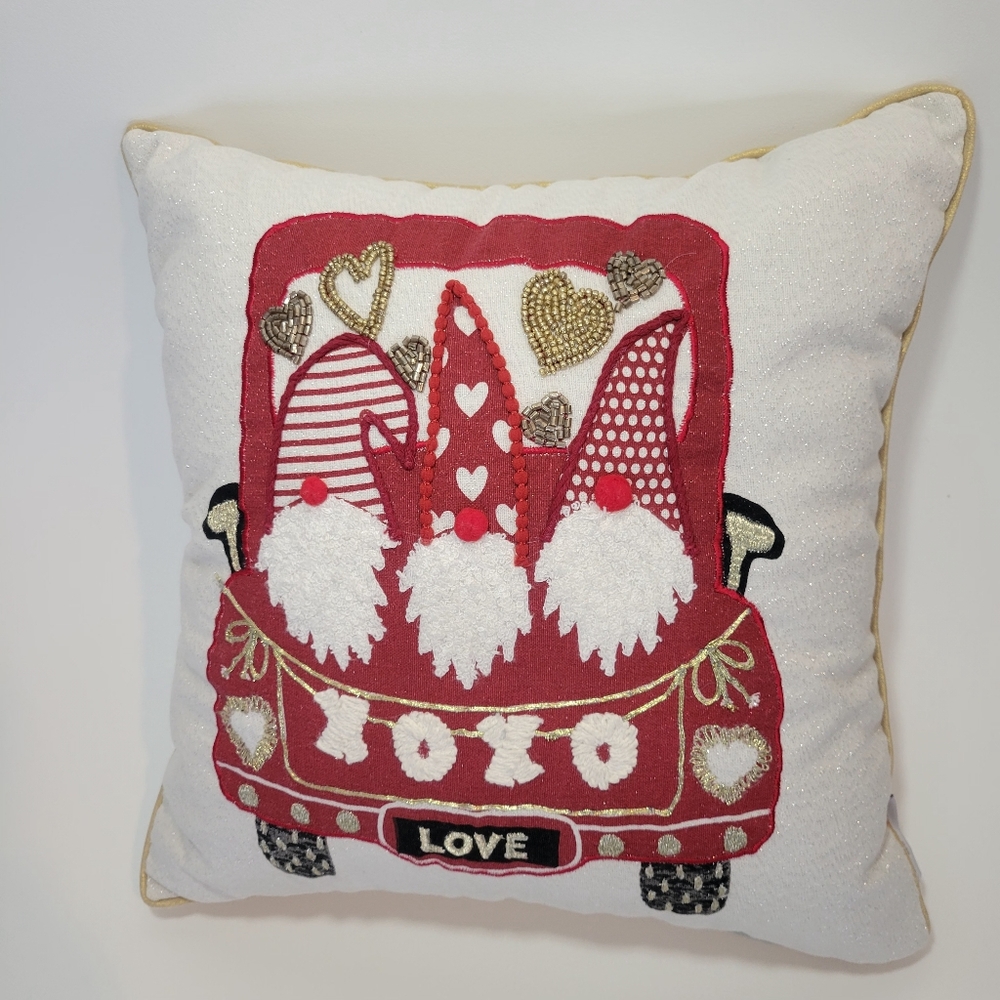Gnome Throw Pillow By Isaac Mizrahi
